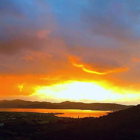 Romantic Sunset Cycladic House In Sotires Moni Christou Dasous Luaran gambar