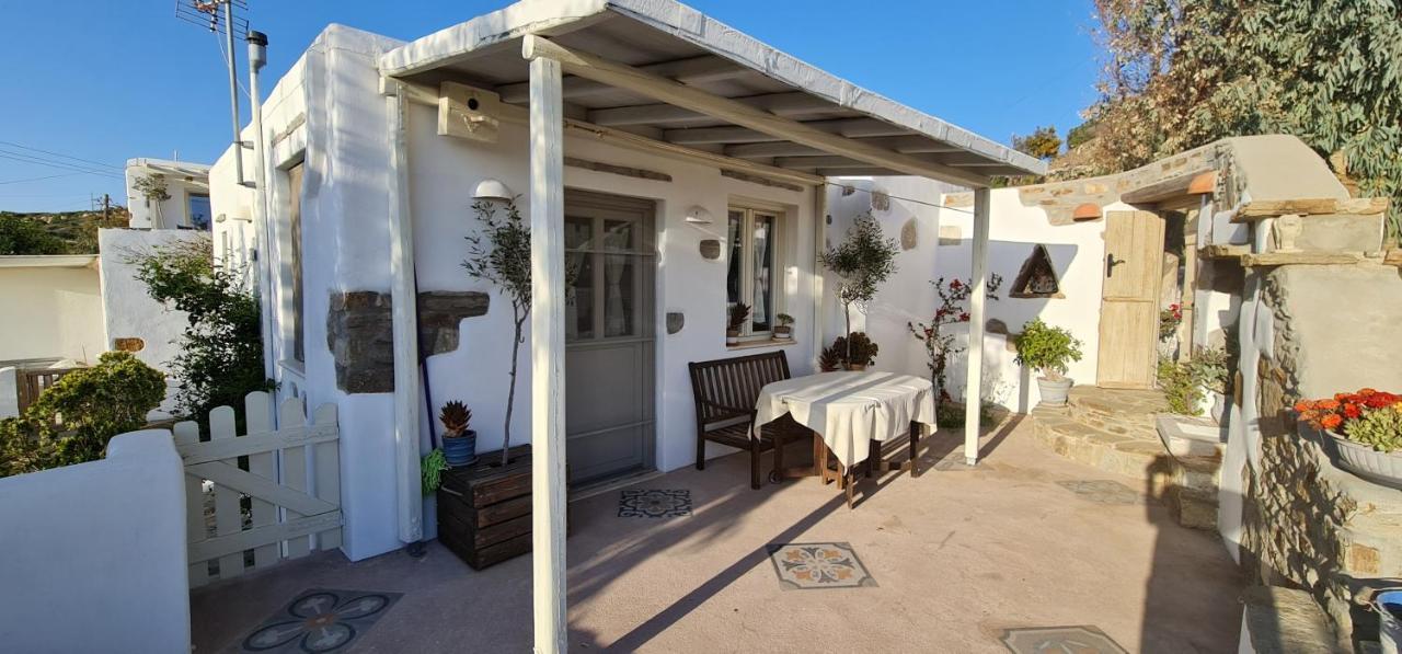 Romantic Sunset Cycladic House In Sotires Moni Christou Dasous Luaran gambar