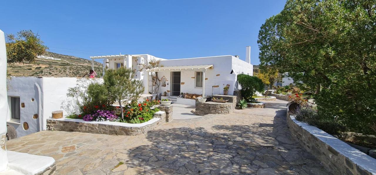 Romantic Sunset Cycladic House In Sotires Moni Christou Dasous Luaran gambar