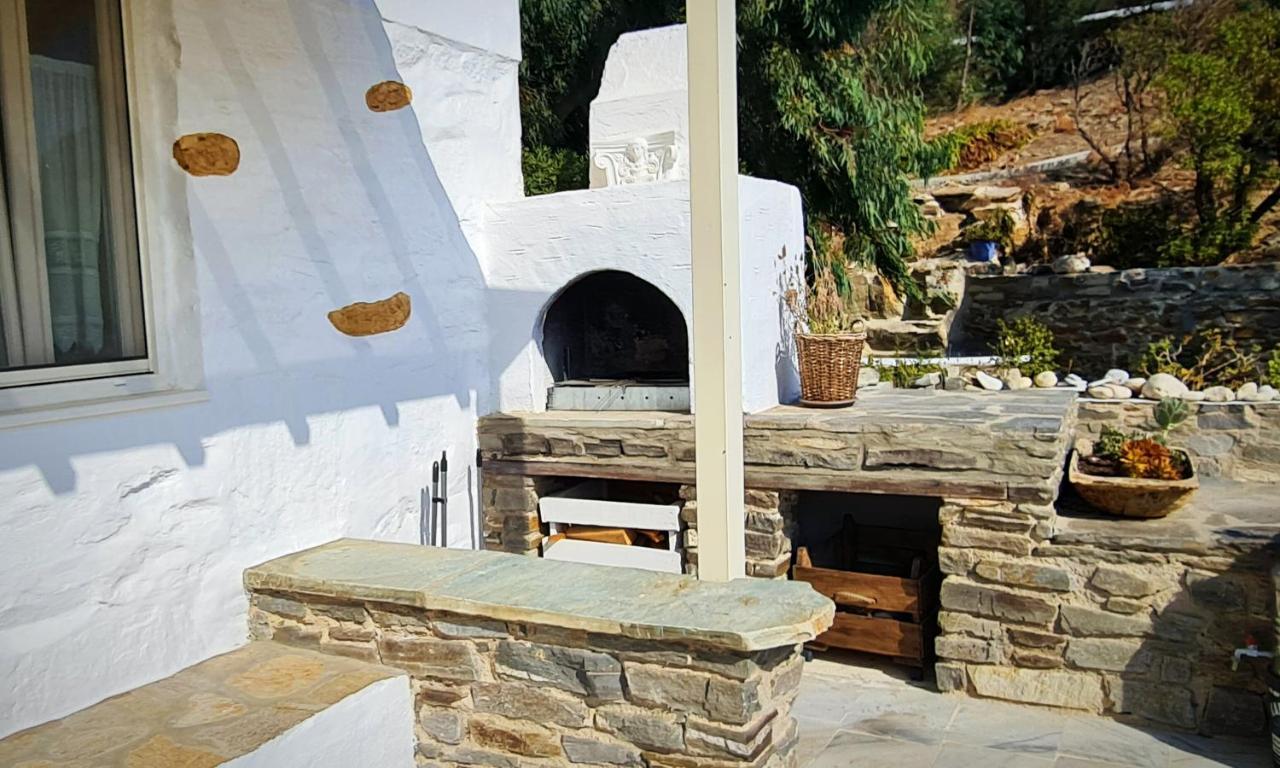 Romantic Sunset Cycladic House In Sotires Moni Christou Dasous Luaran gambar